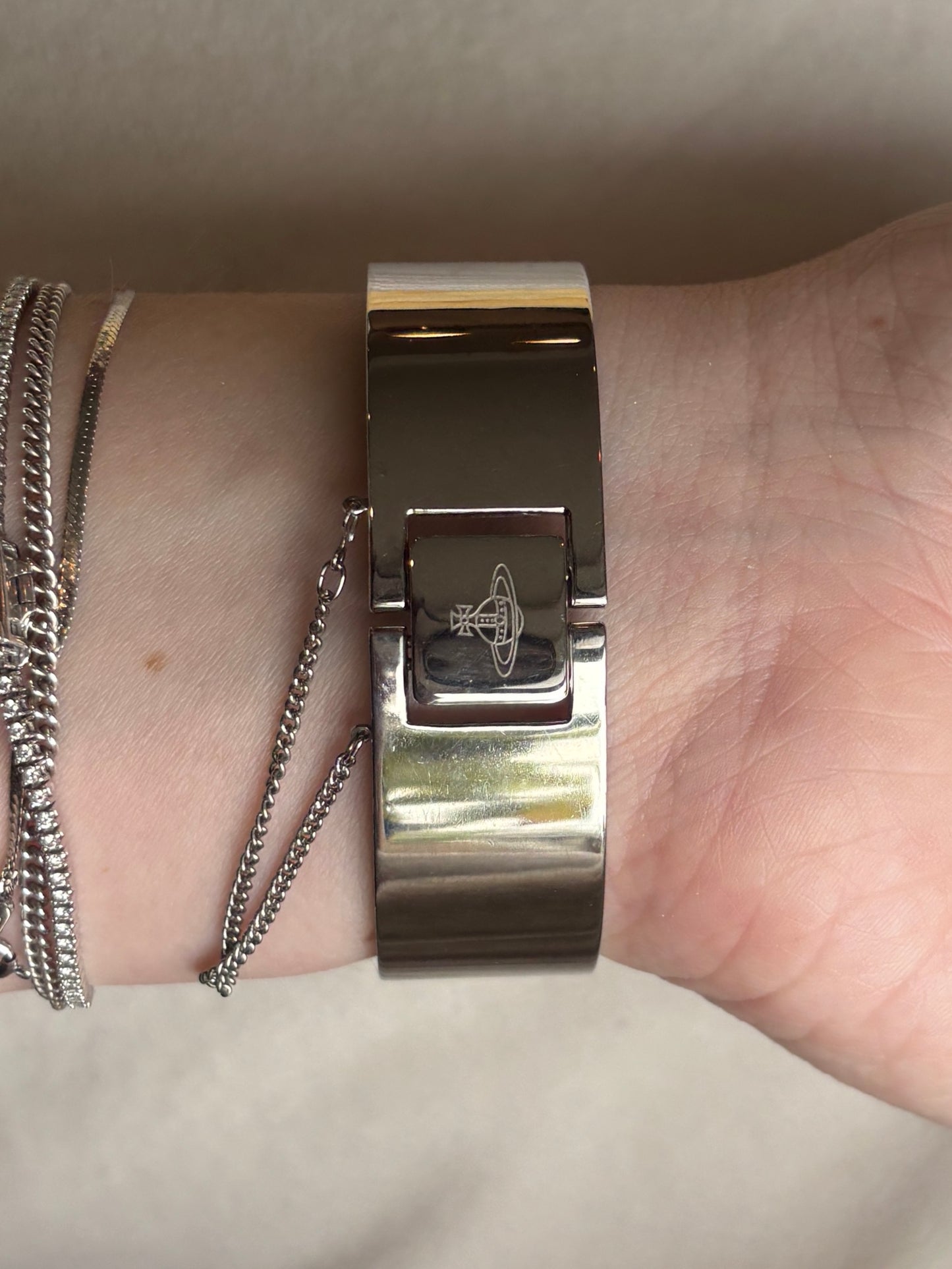 Vivienne Westwood Pink Dial Orb Watch - Working