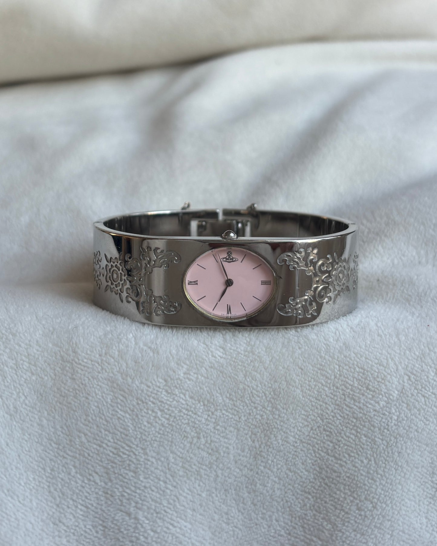 Vivienne Westwood Pink Dial Orb Watch - Working