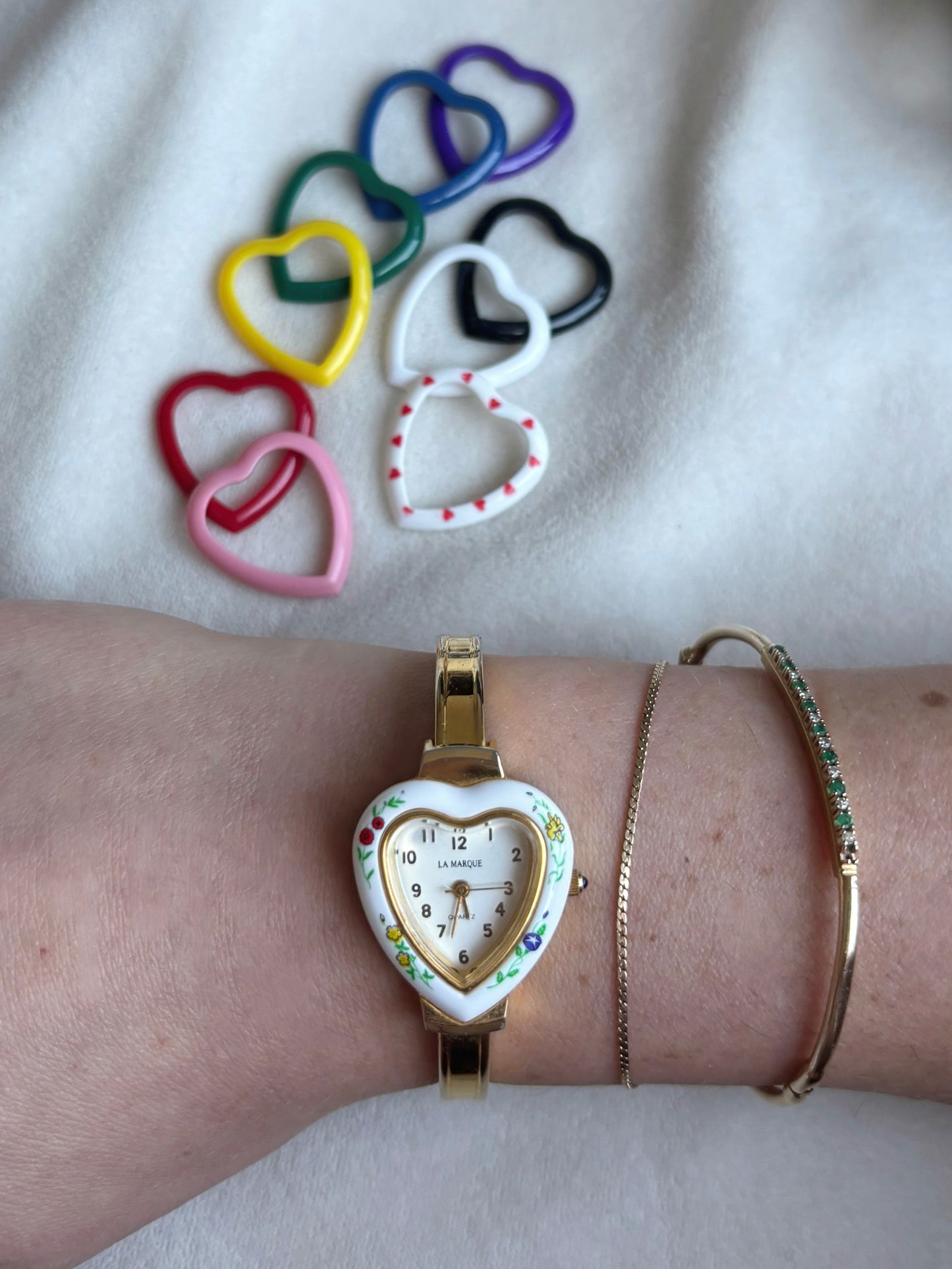 Extremely Rare & Coveted Heart Dial Watch - Working