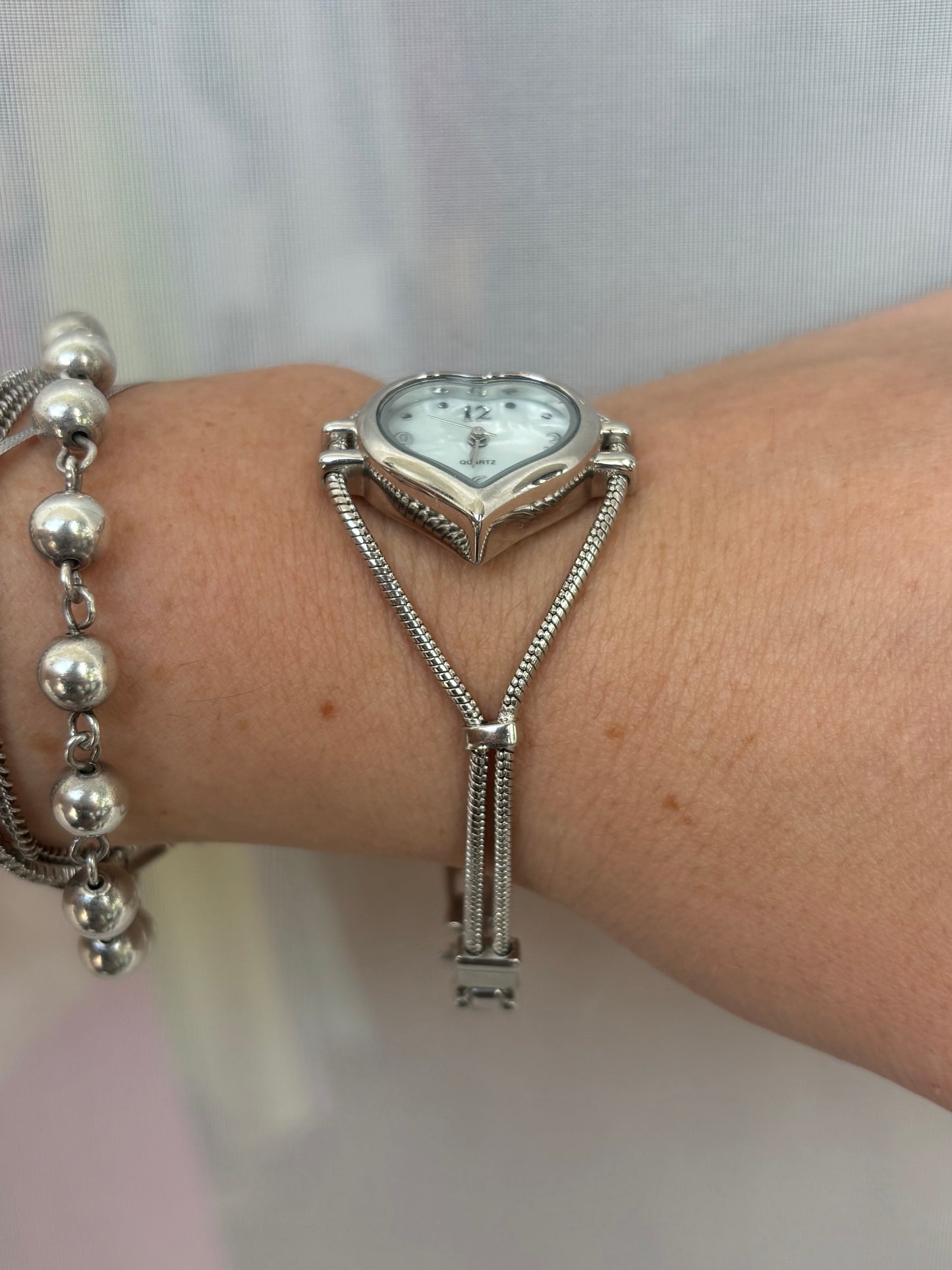 Rare Vintage Heart Rope Watch - Working