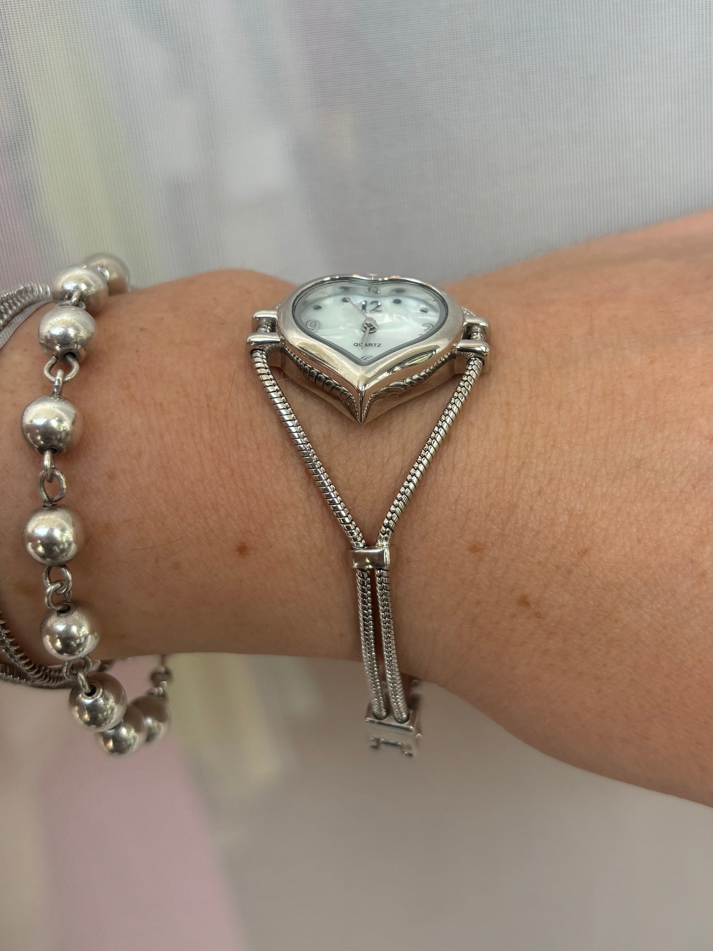 Rare Vintage Heart Rope Watch - Working