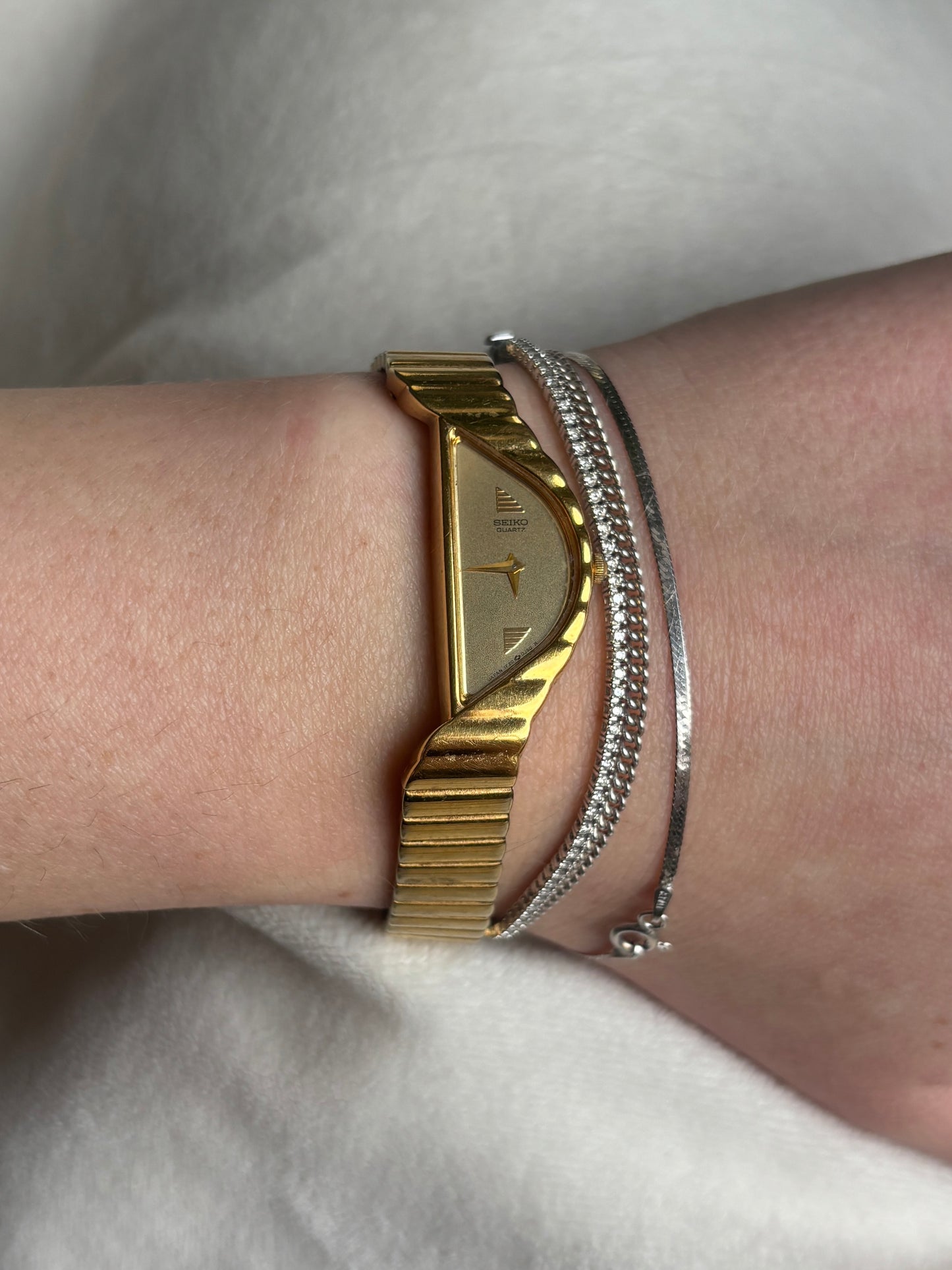 Rare Coveted Seiko Half-Moon Watch - Working