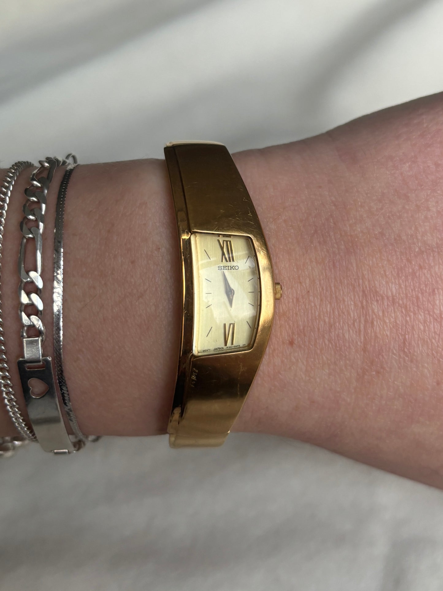 Rare & Coveted Seiko Half-Moon Watch - Working