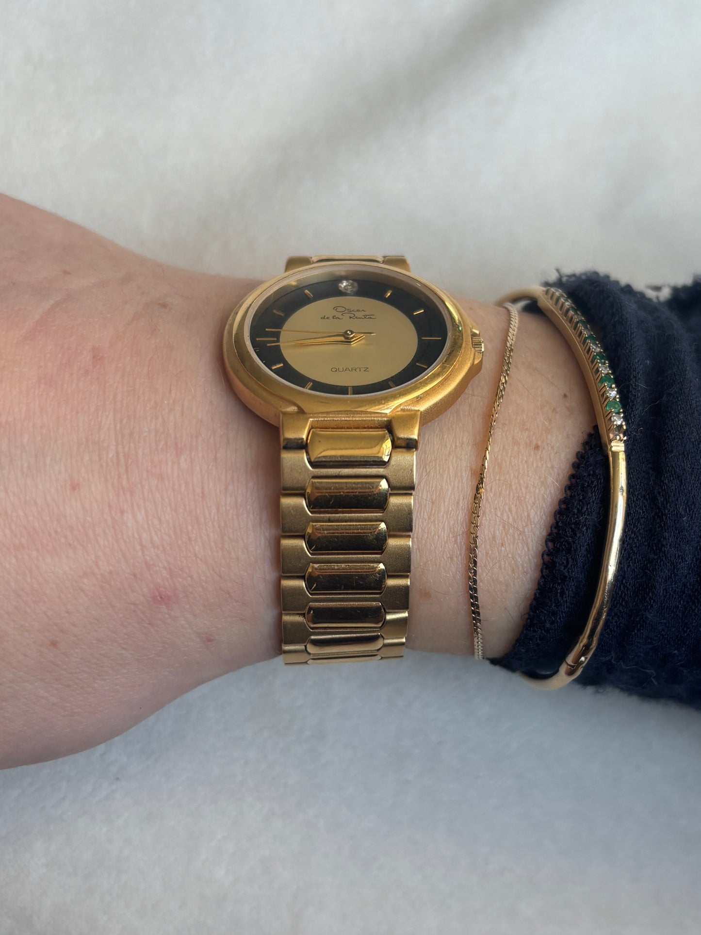 90s Oscar de la Renta Watch - Working