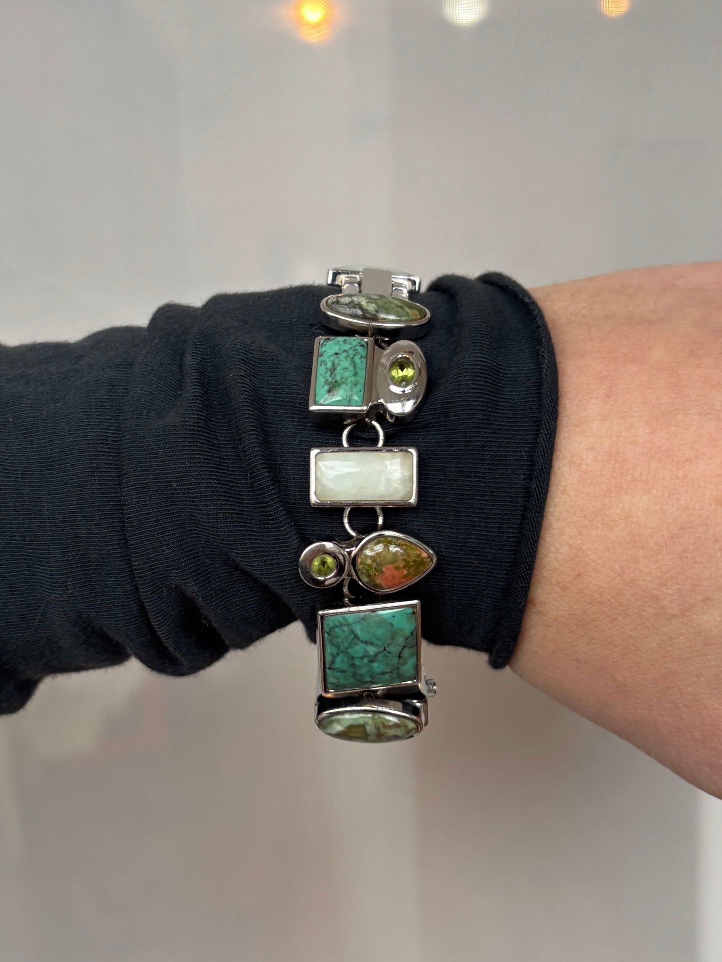 Vintage Asymmetric Jade Watch - Working