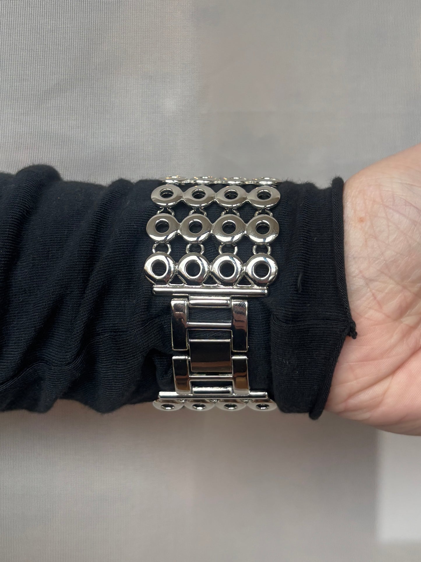 Vintage Circle Chain Watch - Working