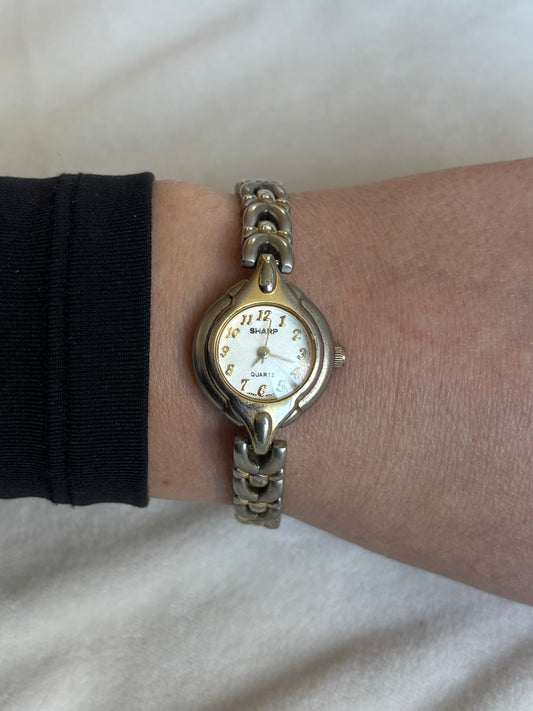 vintage sharp watch- reclaimed collection