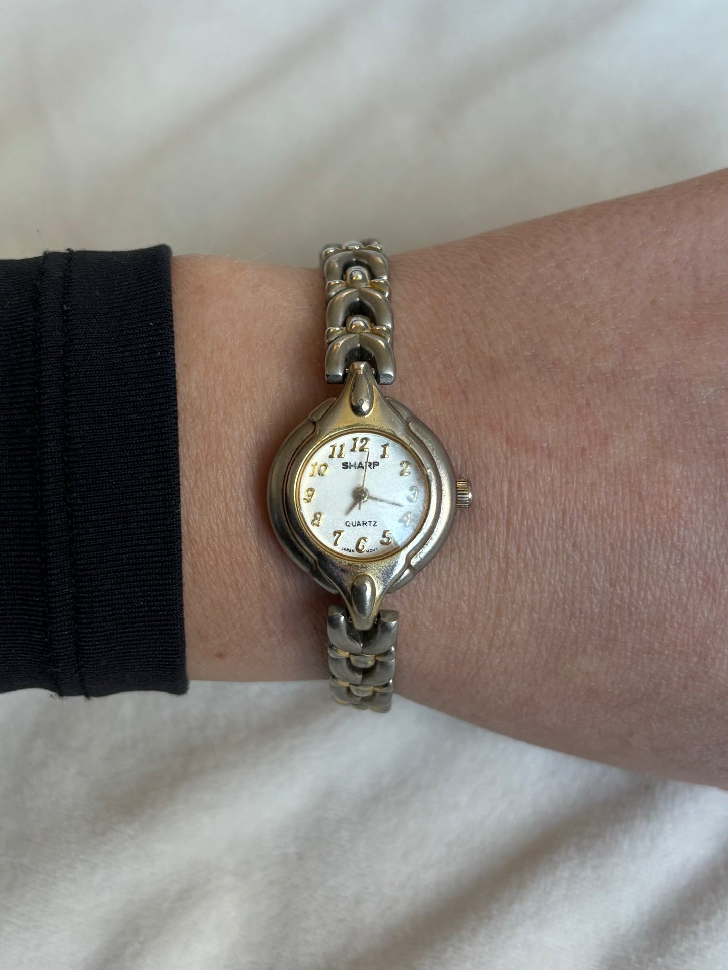 vintage sharp watch- reclaimed collection