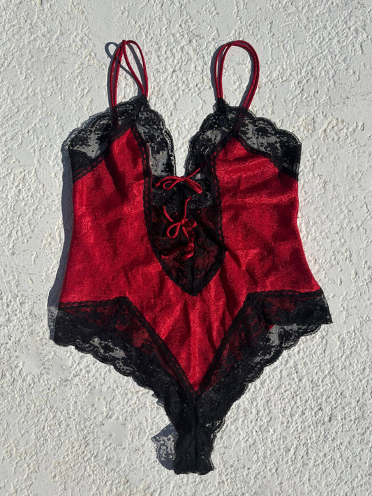 vintage victoria's secret bodysuit