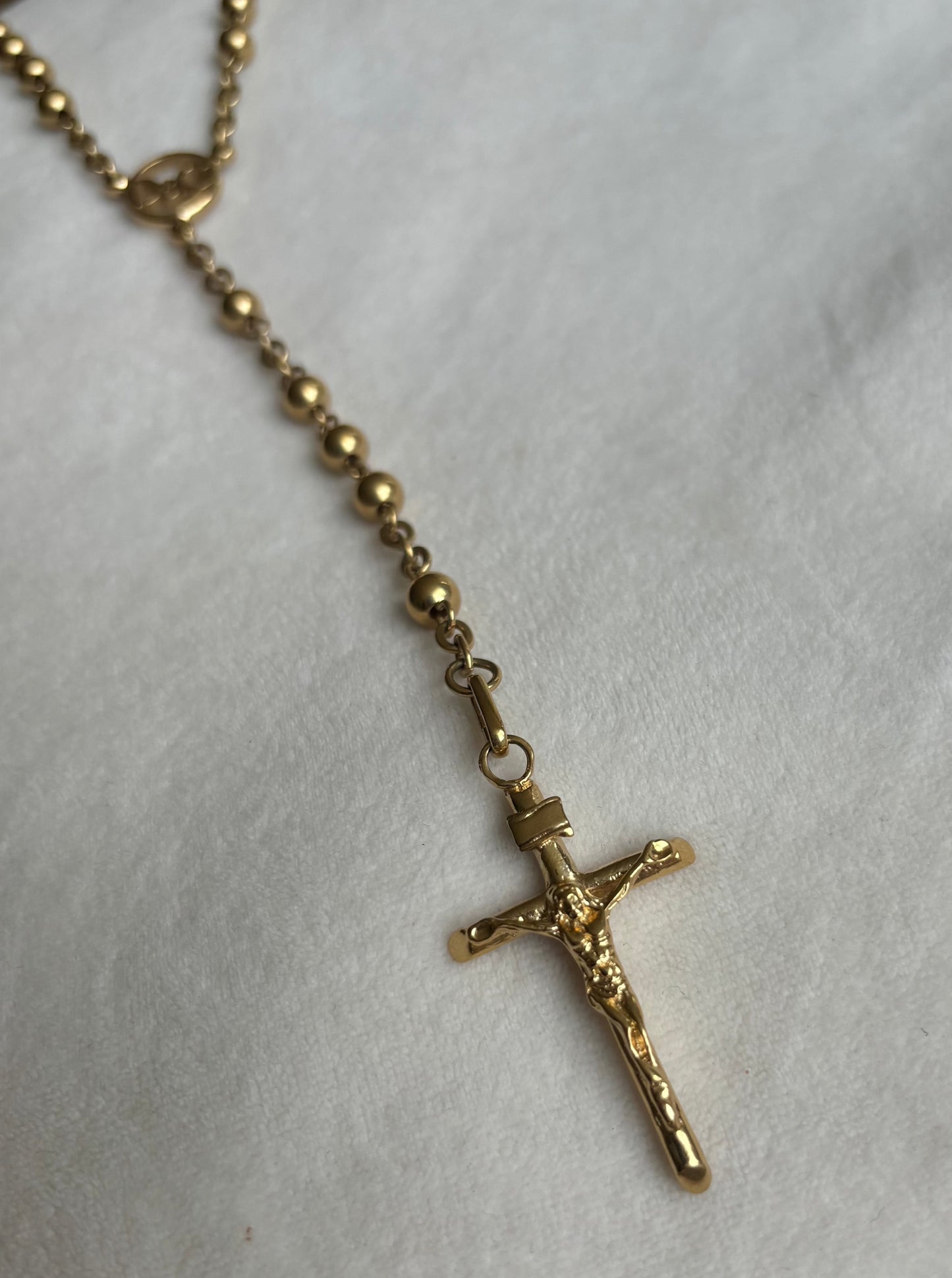 rare authentic 90s gold Dolce & Gabbana rosary