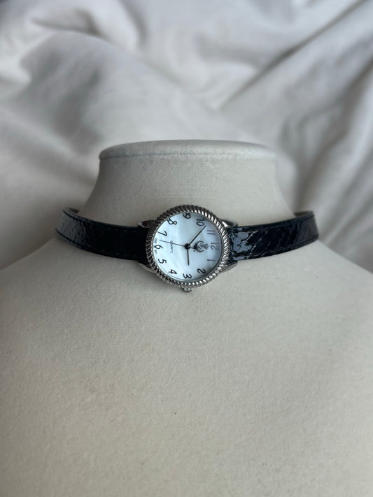 vintage watch choker - working