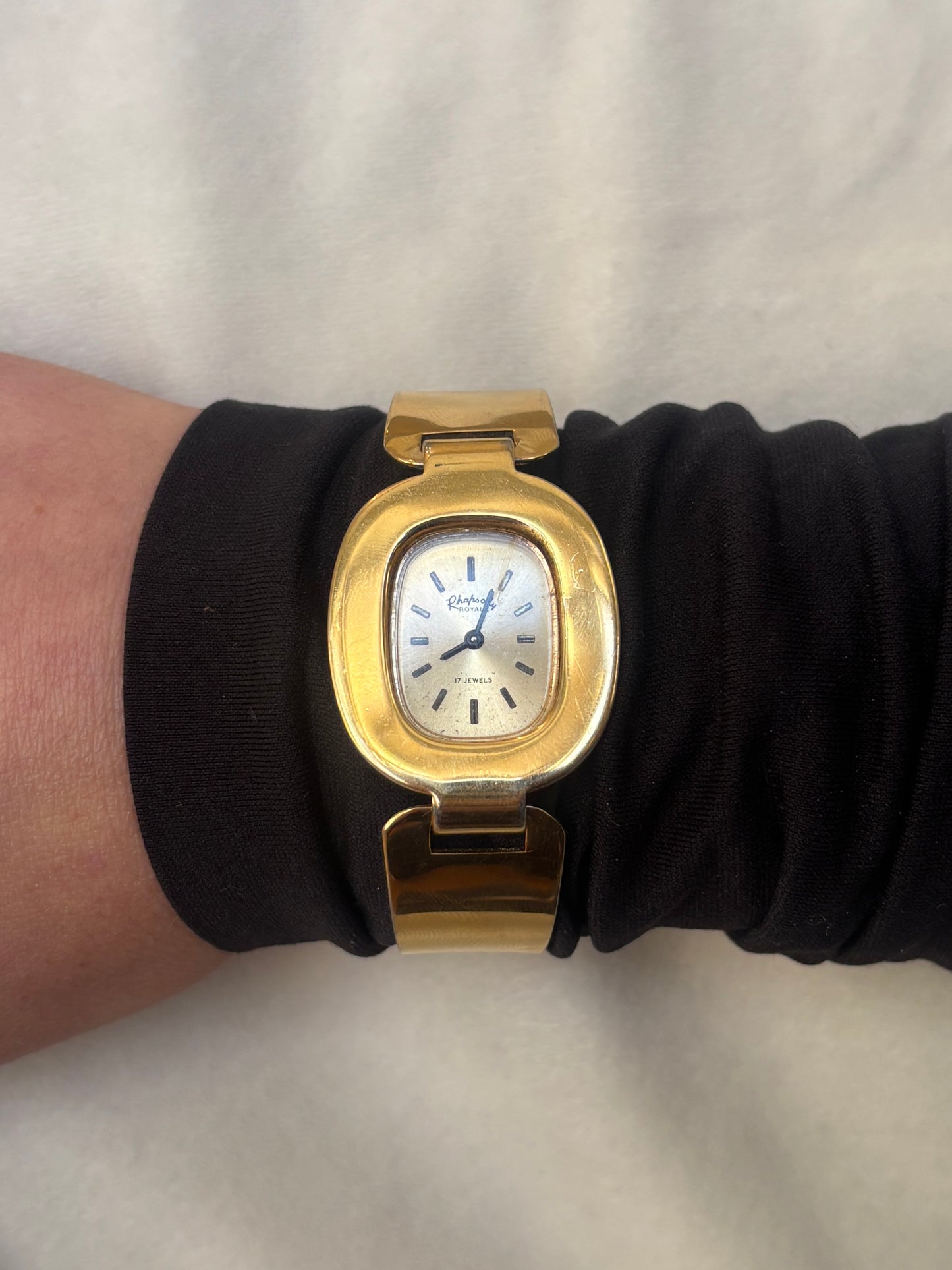 1970s Gold Rhapsody Royale Watch - Working