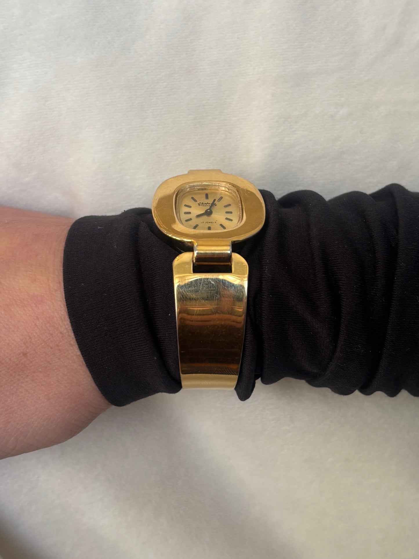 1970s Gold Rhapsody Royale Watch - Working