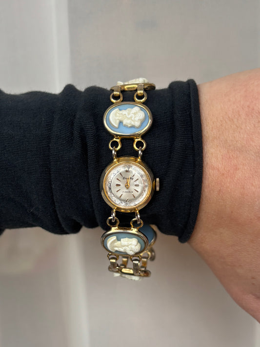 Rare Vintage Crosby Cameo Watch - Working