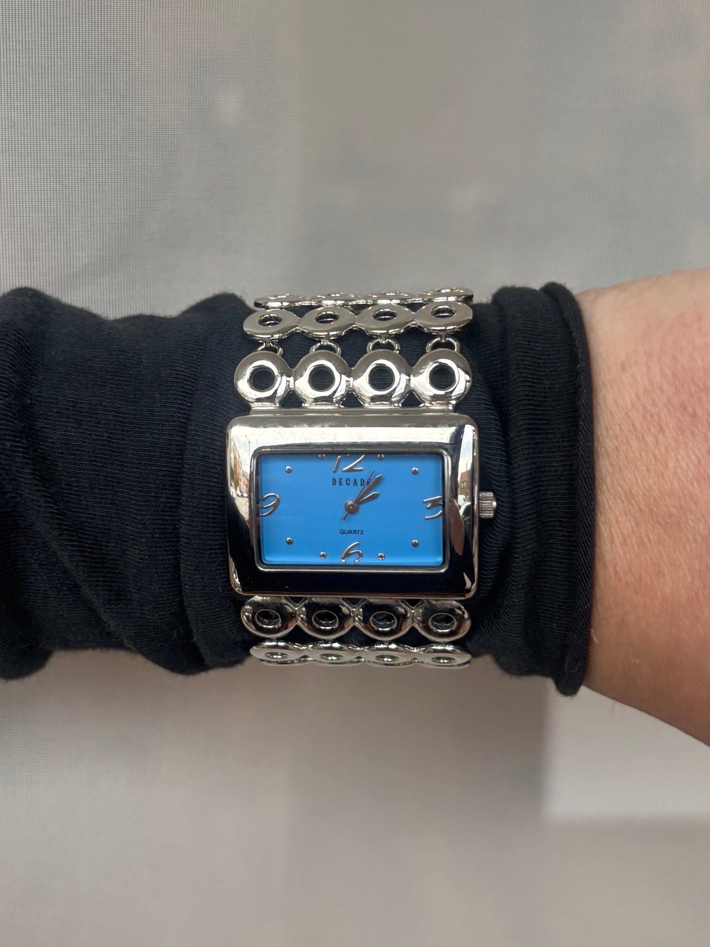 Vintage Circle Chain Watch - Working