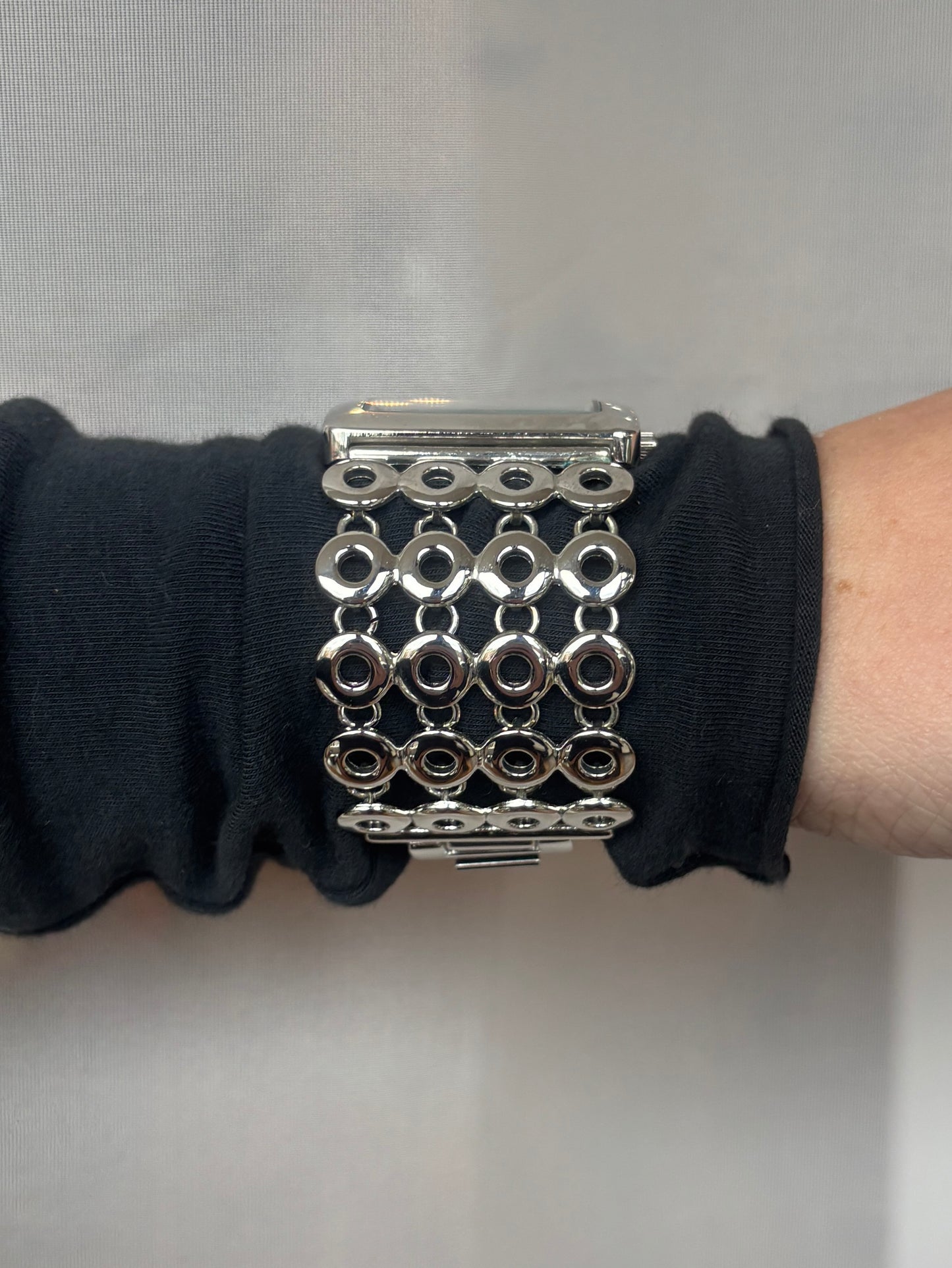 Vintage Circle Chain Watch - Working