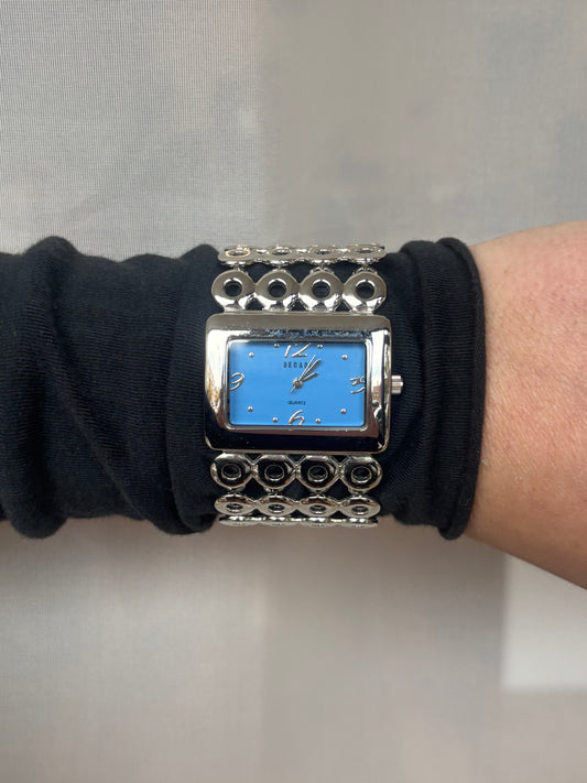 Vintage Circle Chain Watch - Working