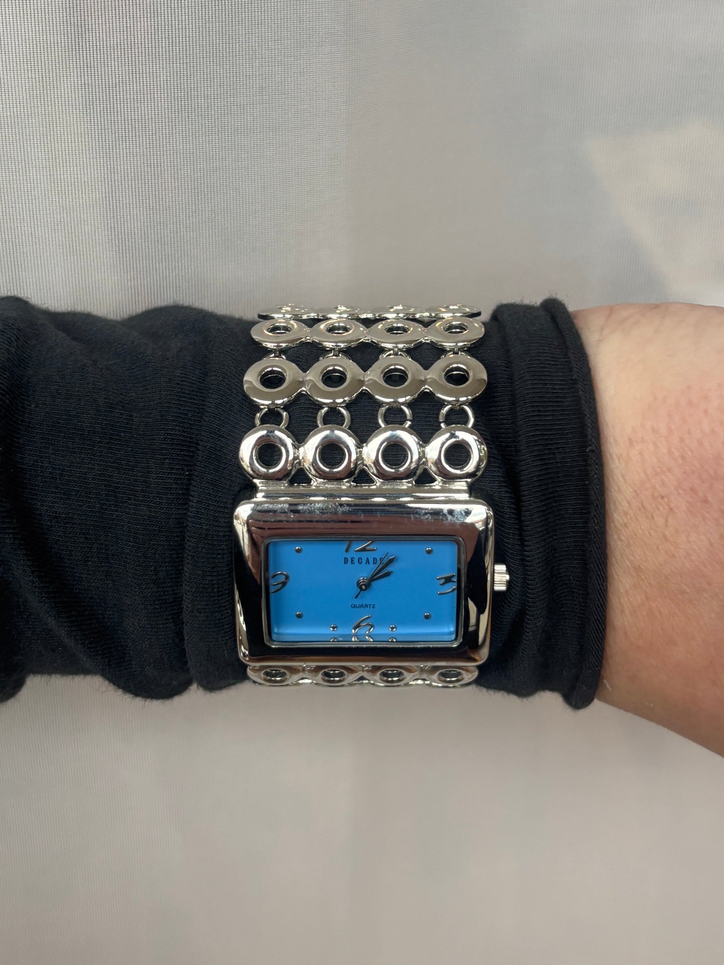 Vintage Circle Chain Watch - Working